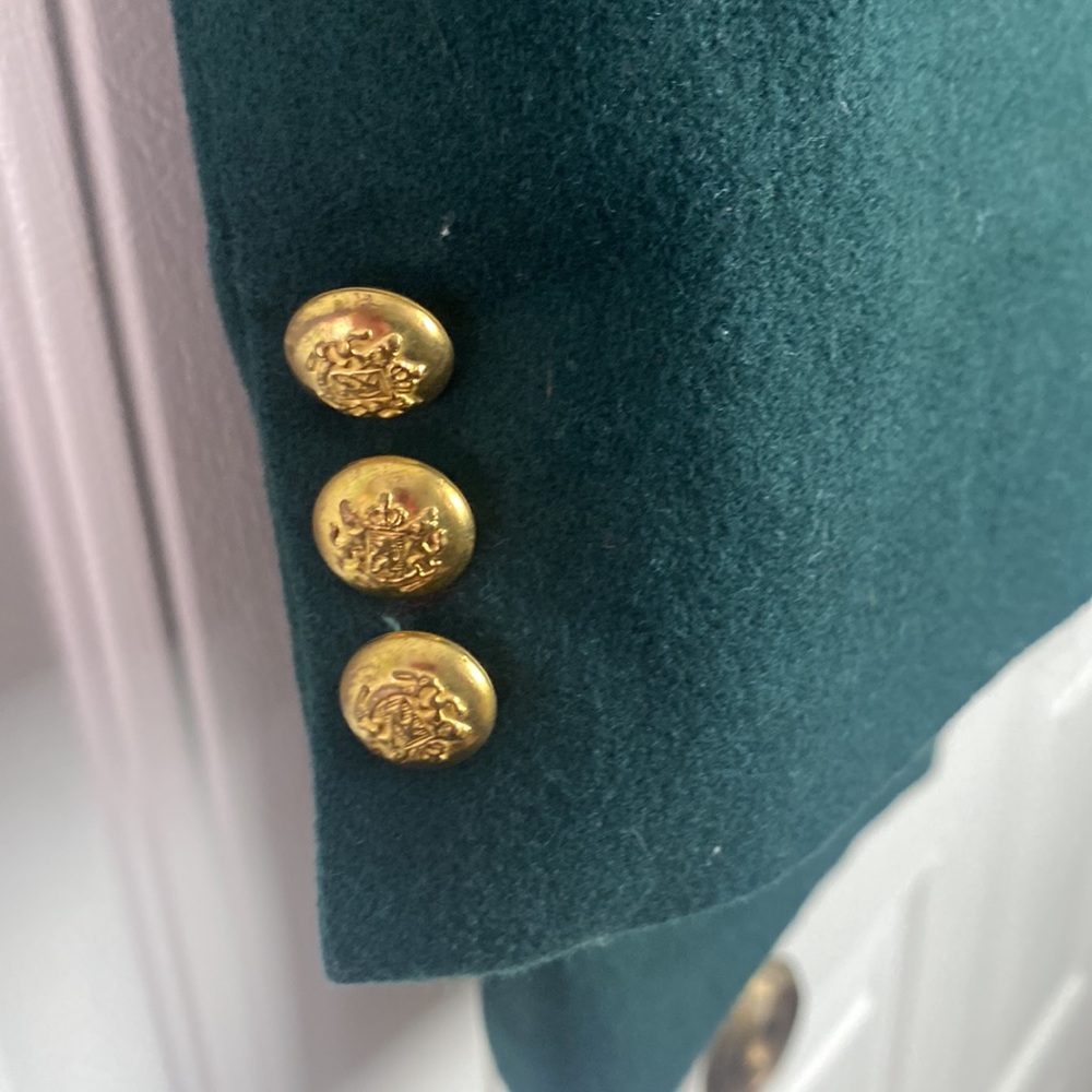 Green Wool Jacket - image 3